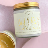 Alpha & Omega Candle